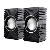 Мультимедийные стерео колонки Perfeo MIRAGE USB (черные)