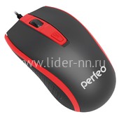 Мышь проводная PERFEO PROFIL (черно-красная) PF_4928 Мышь проводная PERFEO PROFIL (черно-красная) PF_4928