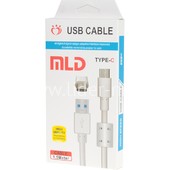 USB кабель для USB Type-C 1.5м фильтр (в коробке) белый USB кабель для USB Type-C 1.5м фильтр (в коробке) белый