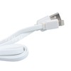 USB кабель Lightning 1.0 м (без упаковки) ПЛОСКИЙ белый