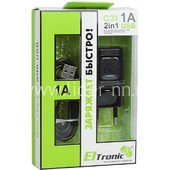 СЗУ ELTRONIC Type-C (1000mAh) в коробке (черный) КОМПЛЕКТ (голова+кабель) СЗУ ELTRONIC Type-C (1000mAh) в коробке (черный) КОМПЛЕКТ (голова+кабель)