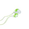 Наушники MP3/MP4 ELTRONIC (4433) Color Trend Hip-Hop вакуумные (белый/зеленый)