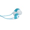 Наушники MP3/MP4 ELTRONIC (4433) Color Trend Hip-Hop вакуумные (белый/синий)