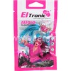Наушники MP3/MP4 ELTRONIC (4441) Color Trend Pink вакуумные (белый/синий)