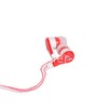 Наушники MP3/MP4 ELTRONIC (4432) Color Trend Full Sound вакуумные (белый/красный)