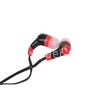 Наушники MP3/MP4 ELTRONIC (4436) Color Trend Rap Musik вакуумные (черный/красный)