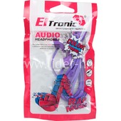 Наушники MP3/MP4 ELTRONIC (4436) Color Trend Rap Musik вакуумные (белый/фиолетовый) Наушники MP3/MP4 ELTRONIC (4436) Color Trend Rap Musik вакуумные (белый/фиолетовый)