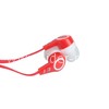 Наушники MP3/MP4 ELTRONIC (4434) Color Trend Pulse вакуумные (красные)