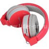 Наушники полноразмерные ELTRONIC Athlete (4455) bluetooth/fm/micro SD красные (в коробке) soft touc