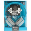 Наушники полноразмерные ELTRONIC Athlete (4455) bluetooth/fm/micro SD голубые (в коробке) soft touc