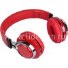 Наушники полноразмерные ELTRONIC LED (4453) bluetooth/fm/micro SD/подсветка красные (в коробке)