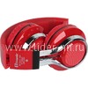 Наушники полноразмерные ELTRONIC LED (4453) bluetooth/fm/micro SD/подсветка красные (в коробке)