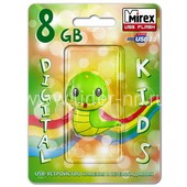 USB Flash 8GB Mirex SNAKE GREEN USB Flash 8GB Mirex SNAKE GREEN