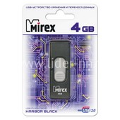 USB Flash 4GB Mirex HARBOR BLACK USB Flash 4GB Mirex HARBOR BLACK