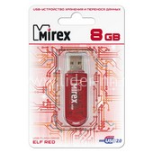 USB Flash 8GB Mirex ELF RED USB Flash 8GB Mirex ELF RED