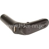 Громкая связь в авто (FM/Bluetooth/AUX/Micro SD/USB 1000mAh)  черный