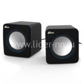 Мультимедийные стерео колонки RITMIX SP-2010 (черно-синие)