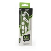 Наушники SmartBuy OK плоский кабель (белые)