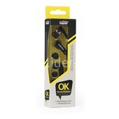 Наушники SmartBuy OK плоский кабель (черные)