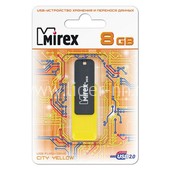 USB Flash 8GB Mirex CITY YELLOW USB Flash 8GB Mirex CITY YELLOW