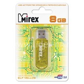 USB Flash 8GB Mirex ELF YELLOW USB Flash 8GB Mirex ELF YELLOW