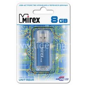 USB Flash 8GB Mirex UNIT AQUA USB Flash 8GB Mirex UNIT AQUA