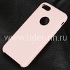 Задняя панель для  iPhone6 Пластик Soft Touch (15050-ip6) светло-розовая