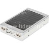 Портативное ЗУ (Power Bank) 25000mAh (EK-1) фонарь/2 USB/солнечная батарея (серебро)