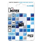Карта памяти MicroSD 4GB MIREX К4 (без адаптера) Карта памяти MicroSD 4GB MIREX К4 (без адаптера)