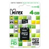 Карта памяти MicroSD 4GB MIREX К10 (с адаптером)