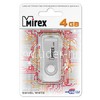 USB Flash 4GB Mirex SWIVEL WHITE