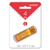USB Flash 4GB SmartBuy Glossy оранжевый 2.0