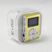 MP3 плеер с дисплеем/наушники зеленый