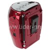 Колонка (RX-902AUTch) USB/SD/FM/REC/фонарь/караоке (красная)