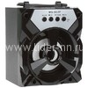 Колонка (MS-301BTch) Bluetooth/USB/MicroSD/FM/LED (черная)