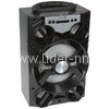Колонка (MS-253BTch) Bluetooth/USB/MicroSD/FM/LED/дисплей (черная)