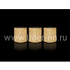 Светодиодная свеча ФАZА CL6-SET3g (комплект из 3-х свечей) золото