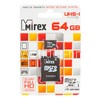 Карта памяти MicroSD 64GB MIREX К10 UHS-I, U1 (с адаптером)