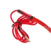 Наушники MP3/MP4 ELTRONIC (4460) ZIPPER кнопка ответа вызова; микрофон (красные)