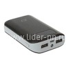 Портативное ЗУ (Power Bank) 10000mAh ELTRONIC фонарь/2 USB/дисплей (черный) БЕЗ УПАКОВКИ