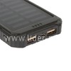 Портативное ЗУ (Power Bank) 20000mAh (66016) фонарь/2 USB/солнечная батарея (черный)