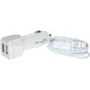 АЗУ ELTRONIC FASTER для IPhone5/6/6Plus/7/7Plus 2 USB выхода (2100mAh) коробка (белый)