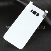 Гибкое стекло для  Samsung Galaxy  S8  на заднюю панель (без упаковки) белая