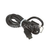 USB кабель для USB Type-C 1.0м (без упаковки) круглый черный USB кабель для USB Type-C 1.0м (без упаковки) круглый черный