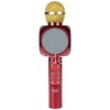 Колонка-микрофон (WS-1816ch) Bluetooth/USB/micro SD/FM/караоке/LED/меняет голос (красный)