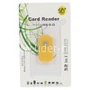 Картридер (3330) для Micro SD (желтый)