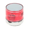 Колонка (HLD-600) Bluetooth/USB/MicroSD/FM/подсветка (красная)