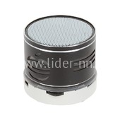 Колонка (HLD-600) Bluetooth/USB/MicroSD/FM/подсветка (черная)