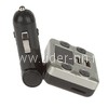 MP3 FM Modulator ELTRONIC (2USB/Micro SD/дисплей/пульт) 9908 серебро