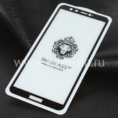Защитное стекло на экран для  Huawei Honor 9 Lite  6D FULL GLVE (черное)